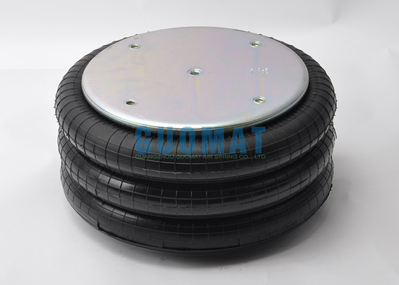 3B14-374 suspension industrielle en caoutchouc ressort pneumatique Goodyear triple sac alambiqué de soufflet d'air