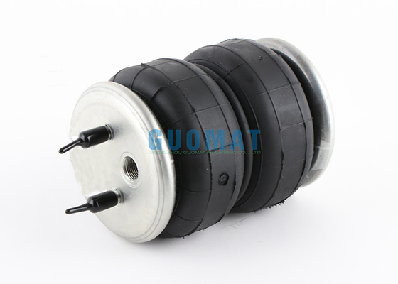 2B5240 Type industriel alambiqué double sac de suspension d'air de ressort pneumatique avec le trou de gaz