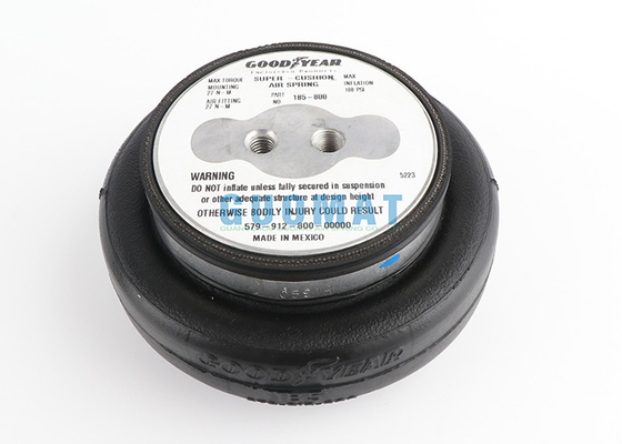 Dispositif amortissant du numéro 579-91-2-800 en caoutchouc original de soufflet du ressort pneumatique de Goodyear 1B5-800