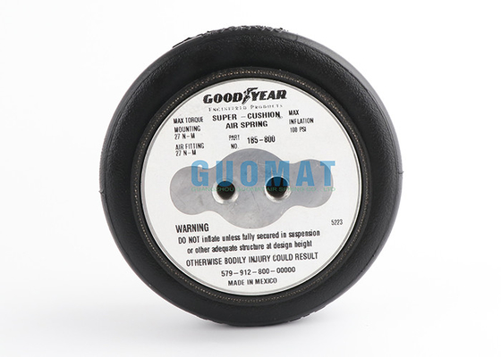 Dispositif amortissant du numéro 579-91-2-800 en caoutchouc original de soufflet du ressort pneumatique de Goodyear 1B5-800