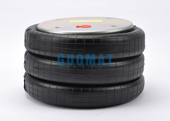 ressort pneumatique compliqué de triple de taille de 381mm pour les déclencheurs pneumatiques de soufflets de l'écran de vibration d'amidon de boue GUOMAT
