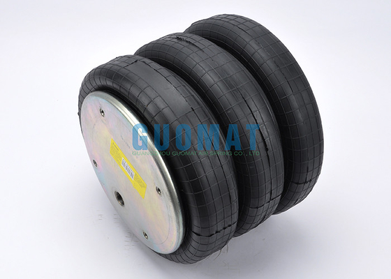 ressort pneumatique compliqué de triple de taille de 381mm pour les déclencheurs pneumatiques de soufflets de l'écran de vibration d'amidon de boue GUOMAT
