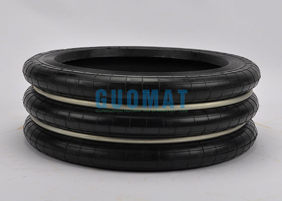 Ressort pneumatique industriel compliqué d'air de triple en caoutchouc du coussin S-200-3R pour la poinçonneuse de Yokohama