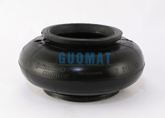 Soufflet simple original en caoutchouc continental d'air de convolution de Contitech de ressort pneumatique FS310-12 pour industriel