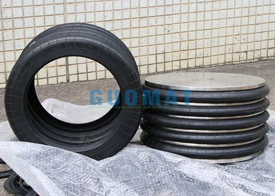 Double suspension enroulée à ressort d'air YOKOHAMA S-400-5R airbag press hydraulique F-400-5 avec plaque de couverture
