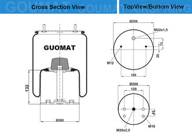 Aérez les ressorts CONTITECH 4007 N P03/4007NP03 de tour pour l'AIR FREN 2040073CM de GIGANT 246090