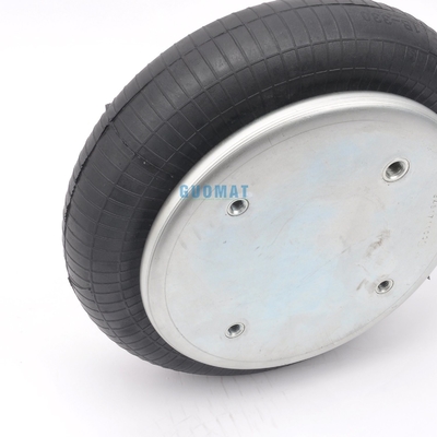 Les ressorts d'air industriels 1B5171 sont équipés d'un absorbeur de chocs d'air à enroulement unique MAX, hauteur 160 mm.
