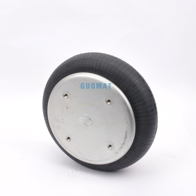 Les ressorts d'air industriels 1B5171 sont équipés d'un absorbeur de chocs d'air à enroulement unique MAX, hauteur 160 mm.
