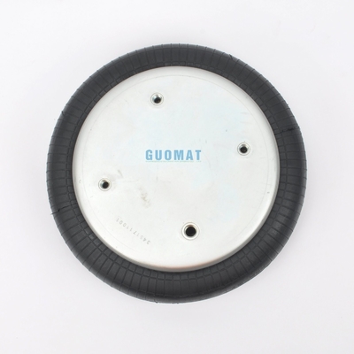 Les ressorts d'air industriels 1B5171 sont équipés d'un absorbeur de chocs d'air à enroulement unique MAX, hauteur 160 mm.