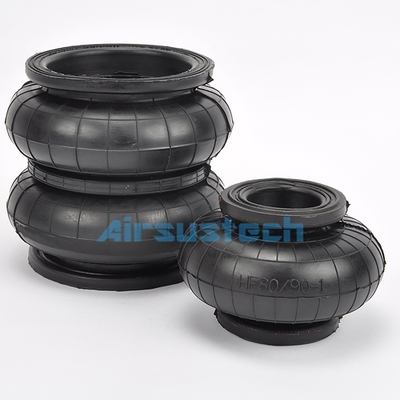 HF80/90-1 Air Spring Bellows Air Bag Double enroulement en caoutchouc absorbant les chocs d'air
