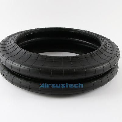 GUOMAT Suspension de ressort pneumatique en caoutchouc enroulé avec support pour semi-remorque