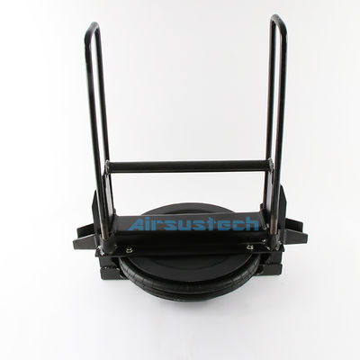 GUOMAT Suspension de ressort pneumatique en caoutchouc enroulé avec support pour semi-remorque