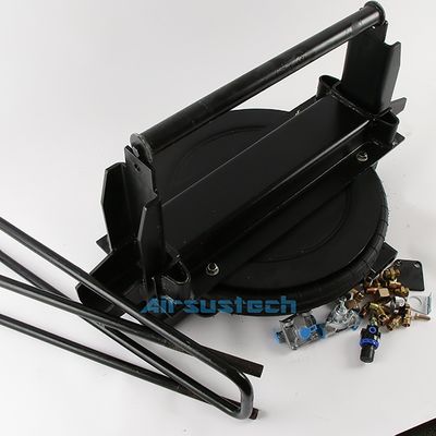 GUOMAT Suspension de ressort pneumatique en caoutchouc enroulé avec support pour semi-remorque