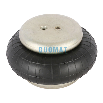 Contitech FS40-6 CI Activeur de ressort à air en caoutchouc à enroulement unique G1/8 Trou d'air