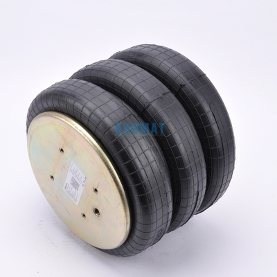 Printemps d'air industriel 4xM10 vis GUOMAT n° 3B7383-3/8 Bellow n° 3B383 Diamètre naturel 351 mm