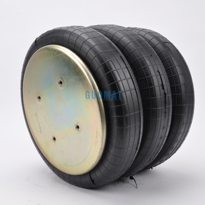 Printemps d'air industriel 4xM10 vis GUOMAT n° 3B7383-3/8 Bellow n° 3B383 Diamètre naturel 351 mm