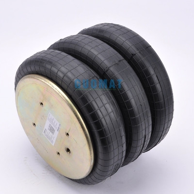 Suspension en caoutchouc Air Spring 381mm Hauteur Triple enroulé Air Bellow