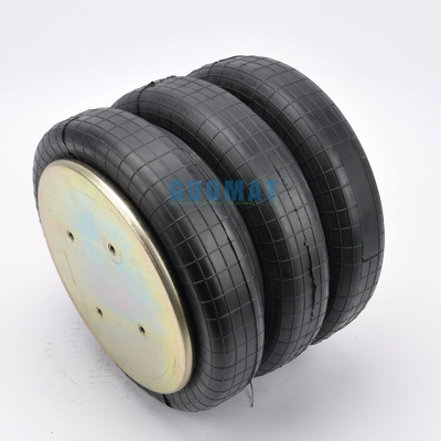Suspension en caoutchouc Air Spring 381mm Hauteur Triple enroulé Air Bellow