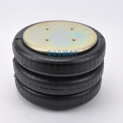 Suspension en caoutchouc Air Spring 381mm Hauteur Triple enroulé Air Bellow