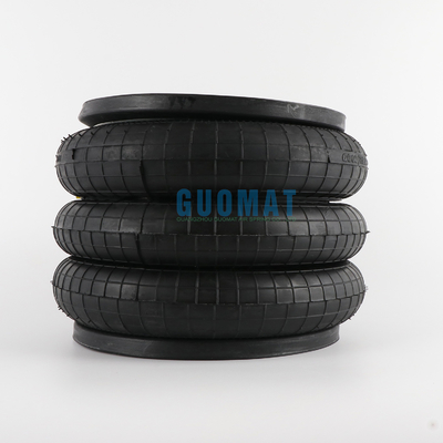 Parties automobiles 3B12-304 Goodyear Air Spring Cross W01-358-8013 Air Spring Triple Airbag enroulé FT330-29 Ci 1/4 NPT