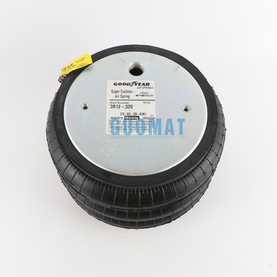 3B12-320 Goodyear Air Spring Original Triple Flexmember enroulé 578933100 Croix de feu W013587437