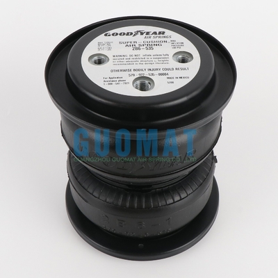 2B6-535 Goodyear caoutchouc FD 110-15 766 Contiteh Double coulis de sacs d'air à ressort d'air