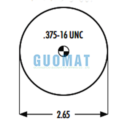 Goodyear 1S4-058 Pièces de suspension pneumatique remplacer W02-358-7086 cabine Air Spring