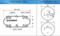 Le caoutchouc industriel d'Assemblée de ressort pneumatique de GUOMAT 1B6171 beugle 1B330 325mm maximum pour la machine en cuir de tiroir