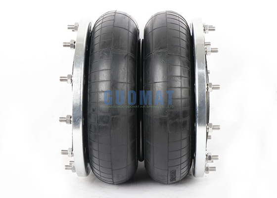 255 mm de hauteur Flange Air Spring 380 mm en caoutchouc Air Bellows pour les équipements industriels lourds