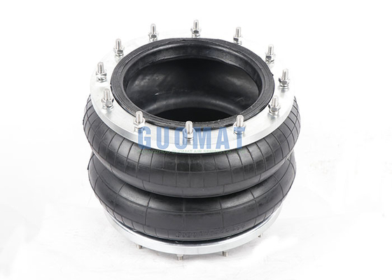 255 mm de hauteur Flange Air Spring 380 mm en caoutchouc Air Bellows pour les équipements industriels lourds