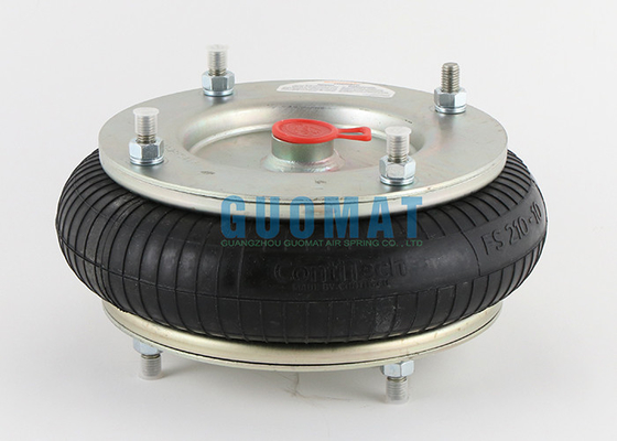FS210-10 DS Contitech Air Spring G1/2 Type de raccordement à la bride et sac de suspension à air