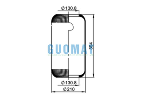 644N Contitech Rubber Air Bellows 1E21 Phoenix Bus Air Spring Pour la voiture Mercedes Benz A0003270101