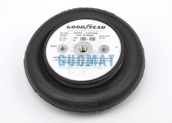 1B8-850 Fournisseur de ressorts pneumatiques Goodyear à une seule volute 579-91-3-530 Soufflets pneumatiques en caoutchouc