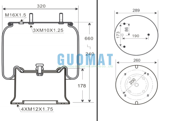 Les véhicules ne doivent pas être équipés d'un système de freinage à l'air.