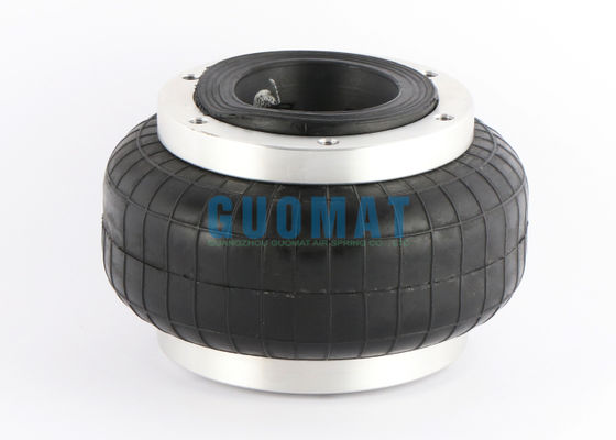 88820 Ressort pneumatique à bride en aluminium Modèle 110 6 boulons de connexion Soufflet en caoutchouc industriel