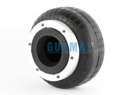 88820 Ressort pneumatique à bride en aluminium Modèle 110 6 boulons de connexion Soufflet en caoutchouc industriel