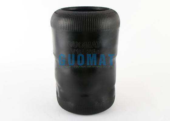 V1E26A Soufflet pneumatique en caoutchouc Vibracoustic pour bus, 370 mm de hauteur naturelle, ressort pneumatique Freightliner