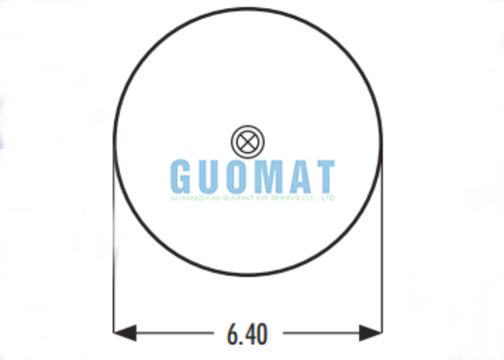 FD 200-19 510 Firestone Suspension Air Bags 2B9-245 Soufflets pneumatiques en caoutchouc Goodyear Convoluted 