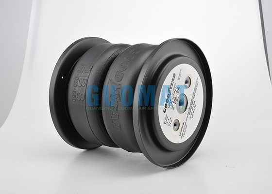les soufflets en caoutchouc de 2B8-850 Goodyear que le double ajourne les plates-formes industrielles de ressort pneumatique remplacent Firestone W01-M58-6353