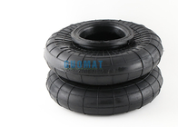 les soufflets en caoutchouc en acier industriels du ressort pneumatique 250180H-2 10x2 doublent l'airbag compliqué