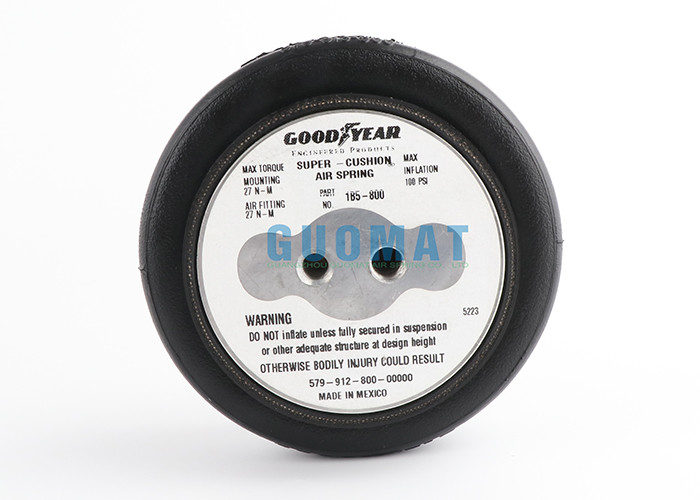 Dispositif amortissant du numéro 579-91-2-800 en caoutchouc original de soufflet du ressort pneumatique de Goodyear 1B5-800