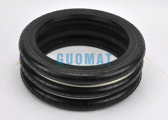 Ressort pneumatique industriel compliqué d'air de triple en caoutchouc du coussin S-200-3R pour la poinçonneuse de Yokohama