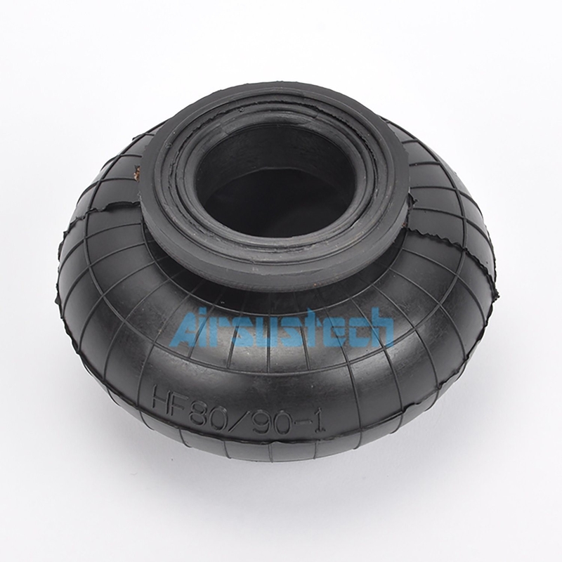 HF80/90-1 Air Spring Bellows Air Bag Double enroulement en caoutchouc absorbant les chocs d'air