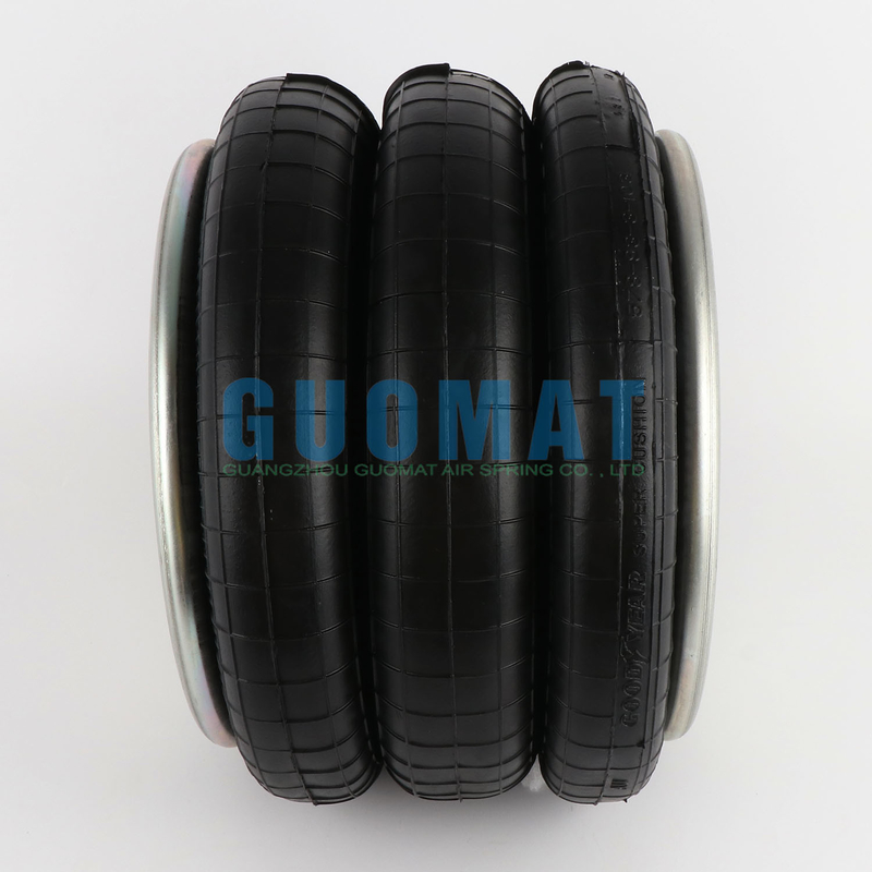 Goodyear Triple Bellow 3B12-325 Suspension pneumatique 578-93-3-103 pour réduire les chocs