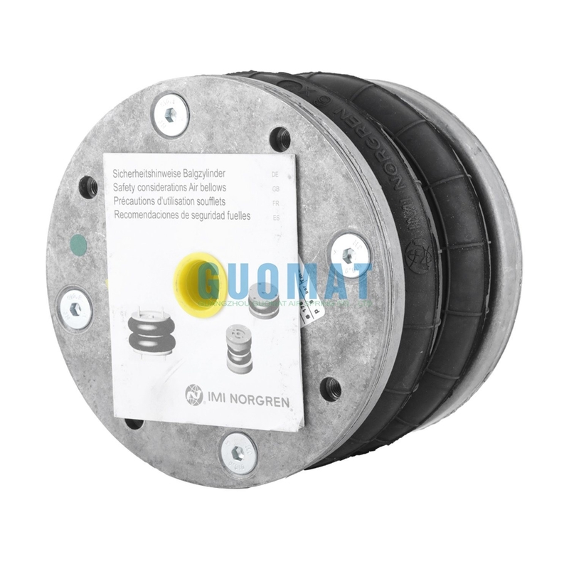 Soufflet pneumatique à double convolution Norgren PM/31062 6''X2 Ressort pneumatique compact