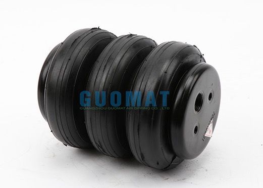 sac triple industriel 0.7Mpa 270mm maximum d'ascenseur d'air de convolutions de ressort pneumatique 255322J-3