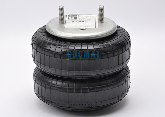 Double type compliqué airbag en caoutchouc du ressort de suspension de soufflets 2B9-250 Goodyear