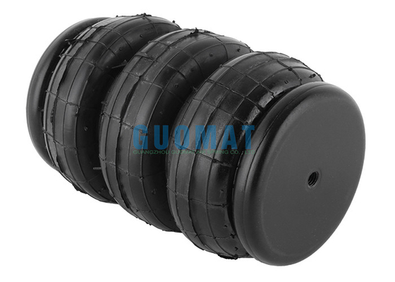 airbag universel de taille du ressort pneumatique de suspension de soufflet de triple de 3B2300 3E2300 187mm pour l'axe de remorque