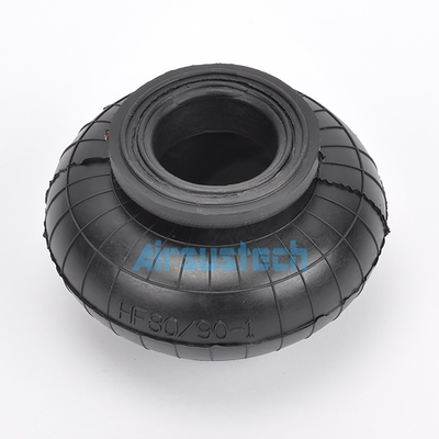 HF80/90-1 Air Spring Bellows Air Bag Double enroulement en caoutchouc absorbant les chocs d'air