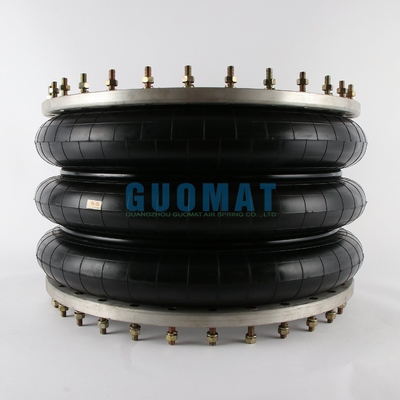 GUOMAT 3H630376 Printemps aérien triplé enroulé industriel avec anneau de bride